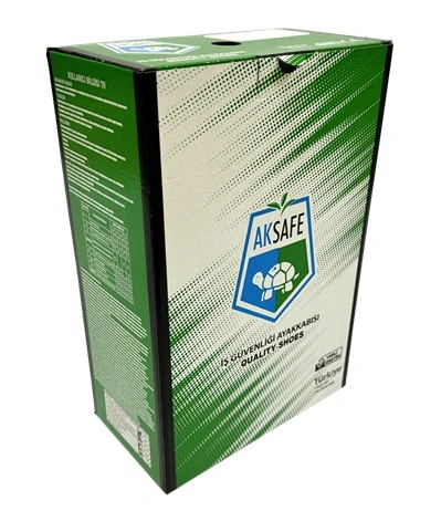 Custom cardboard box for industrial packaging with logo