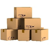 Corrugated cardboard boxes for industrial packaging needs