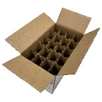 Corrugated cardboard separator box