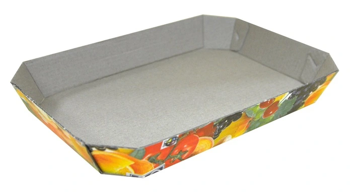 Recyclable cardboard food box for sustainable packaging